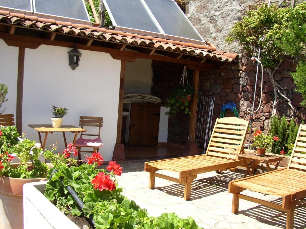Casa Rural Las Piedras Buenavista Del Norte Rom bilde